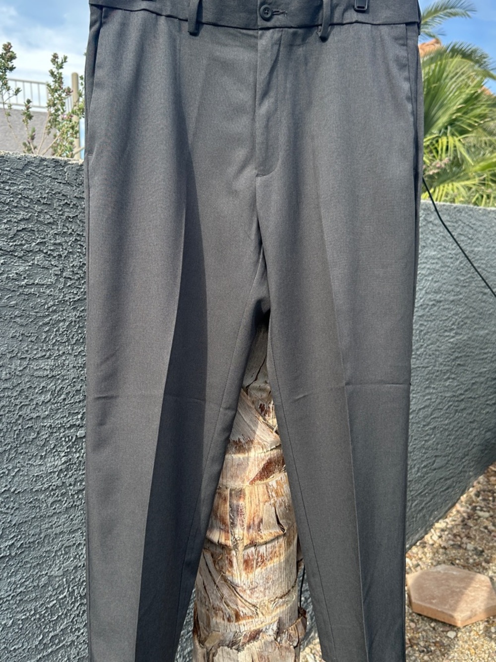 Haggar Charcoal Performance Dress Pants 36x30